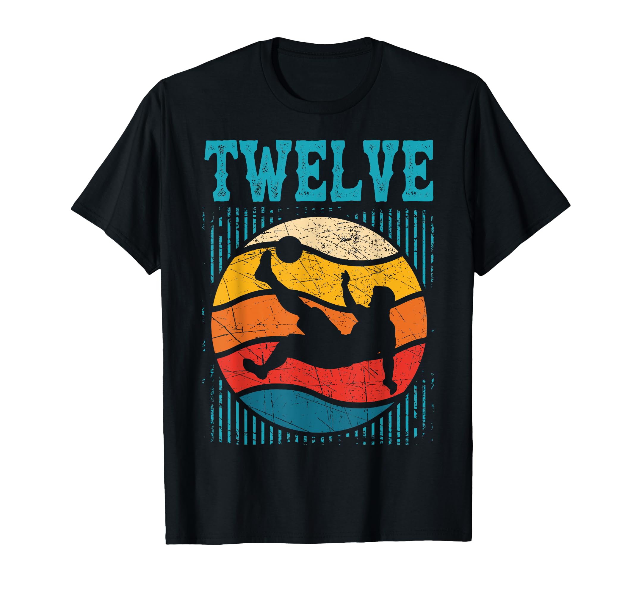 12Th Birthday Soccer 12 Years Old T-Shirt - Streetwear Style Men Women - T-Shirt, Sweatshirt, Hoodie
