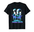 10 Double Digits 10Th Birthday T-Shirt - Minimalist Print for Adults - T-Shirt, Sweatshirt, Hoodie