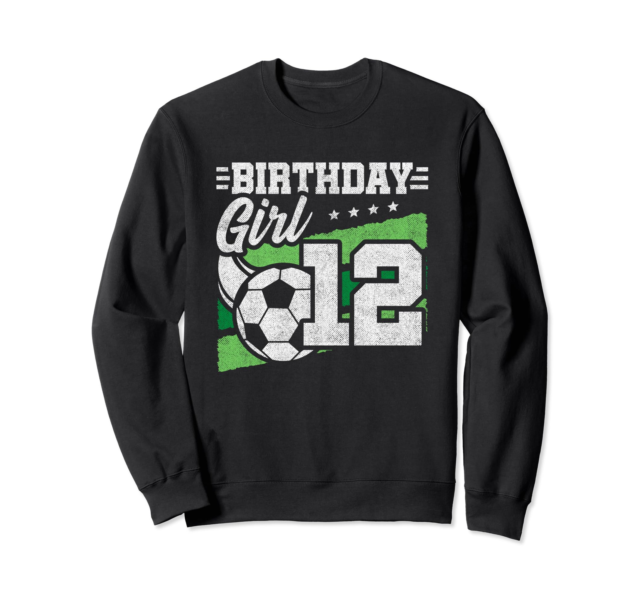 12Th Birthday Soccer Party 12 Year Sweatshirt - Unique Graphic for Adults - T-Shirt, Sweatshirt, Hoodie