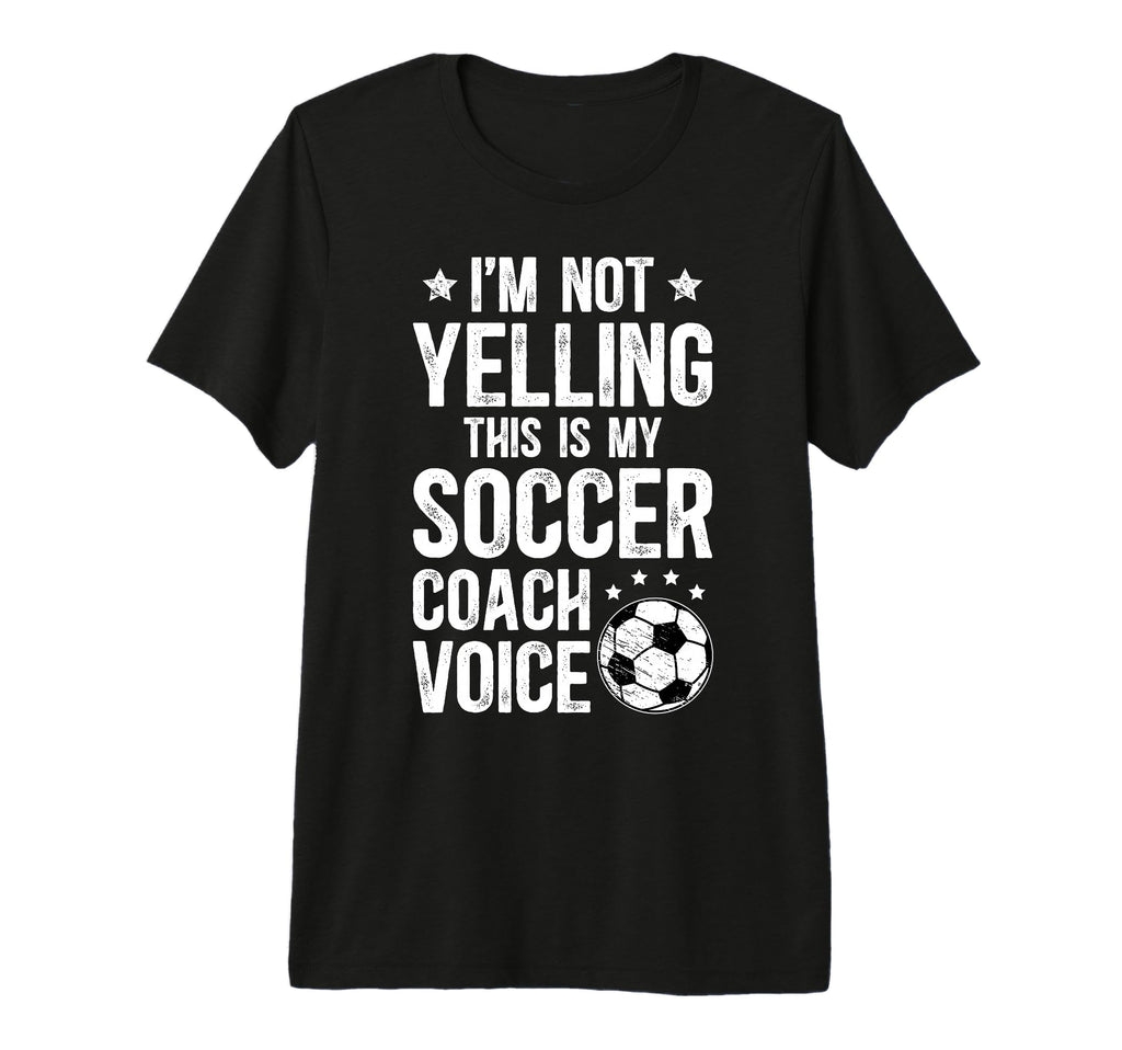 This Is My Soccer Coach Voice Soccer T-Shirt - Trendy Graphic Men Women - T-Shirt, Sweatshirt, Hoodie