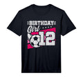 12 Year Old Soccer Birthday 12Th T-Shirt - Aesthetic Graphic Unisex - T-Shirt, Sweatshirt, Hoodie