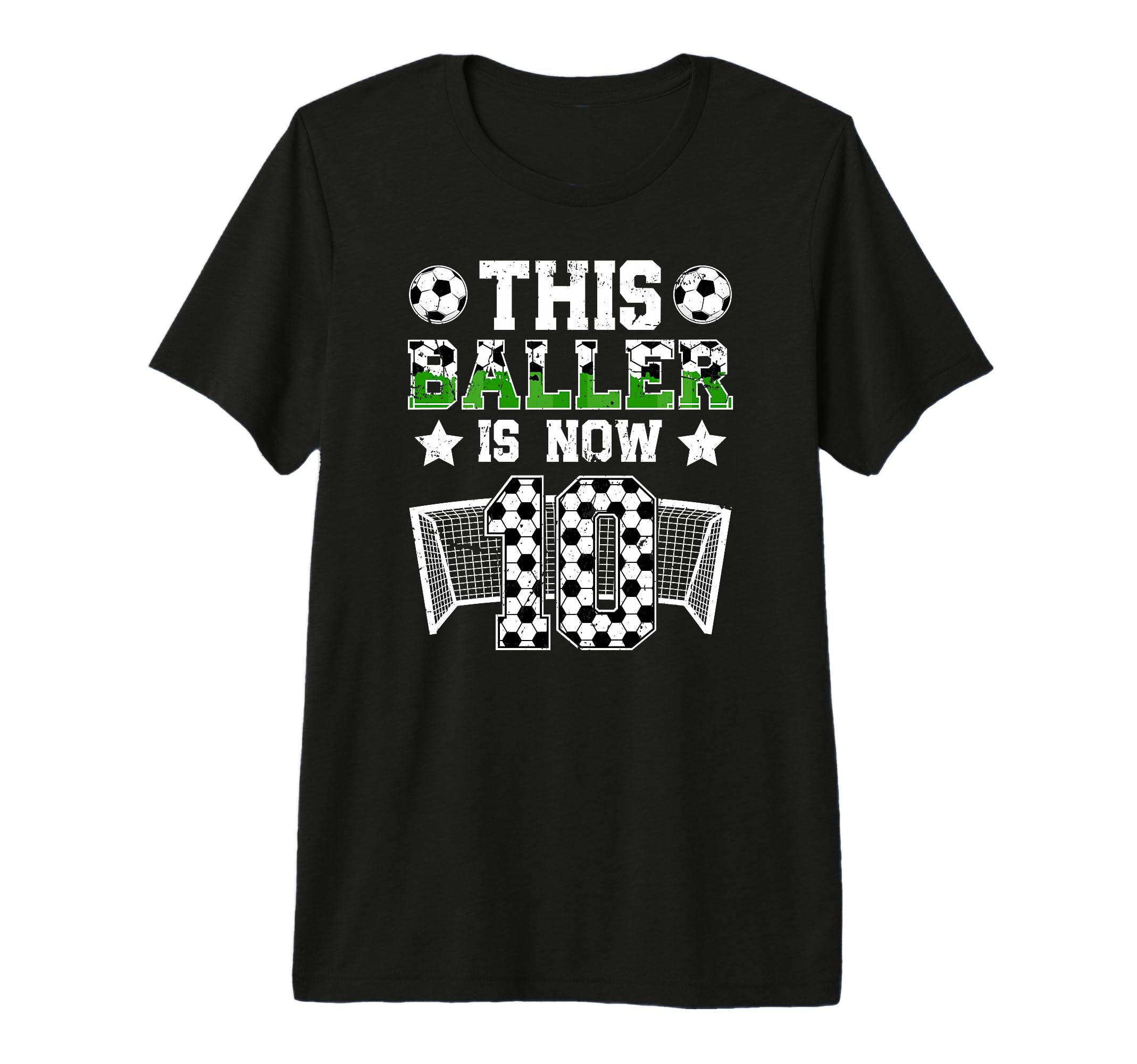 10Th Birthday Soccer Ten Year Old T-Shirt - Streetwear Style Men Women - T-Shirt, Sweatshirt, Hoodie