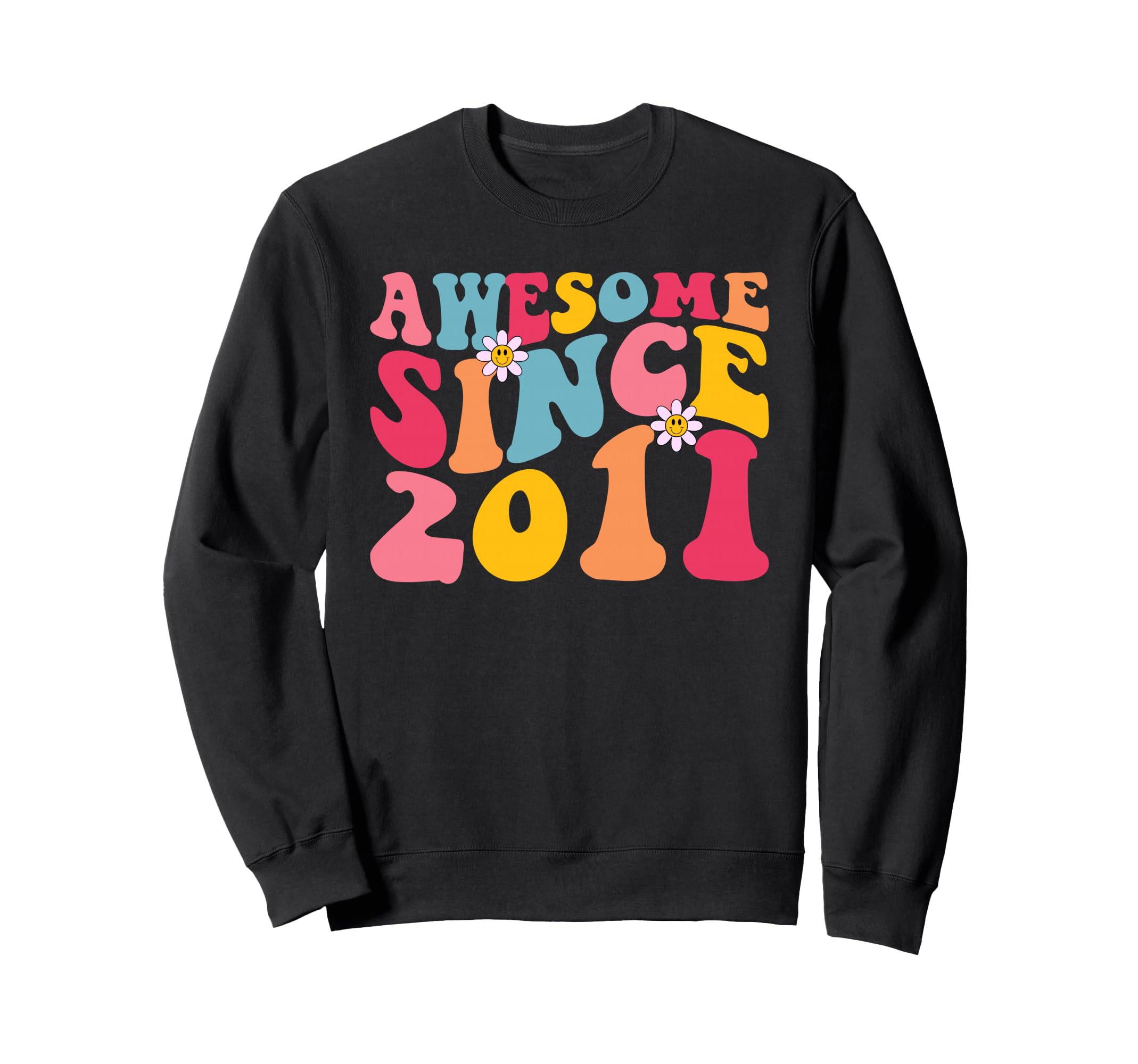 15Th Birthday Awesome Since 2011 15 Sweatshirt - Streetwear Style Unisex - T-Shirt, Sweatshirt, Hoodie