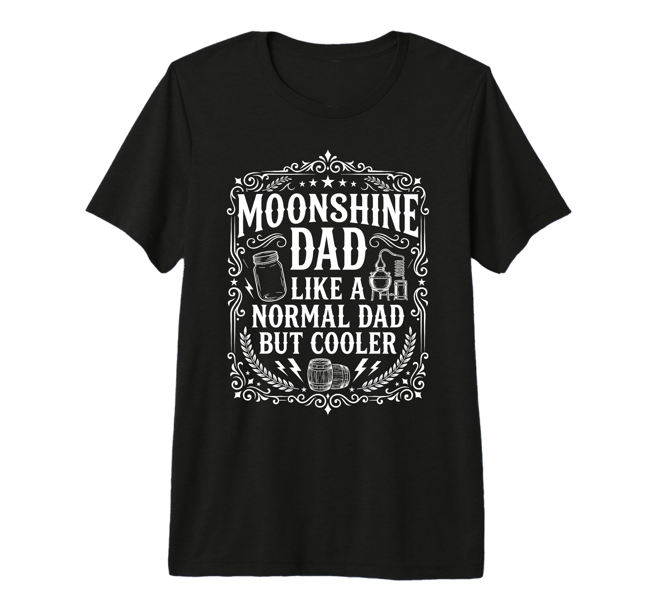 Moonshine Lover Spirit Distiller T-Shirt - Casual Everyday Wear for Adults - T-Shirt, Sweatshirt, Hoodie