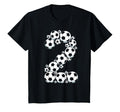 2 Year Old Soccer Birthday Funny 2Nd T-Shirt - Unique Graphic Men Women - T-Shirt, Sweatshirt, Hoodie