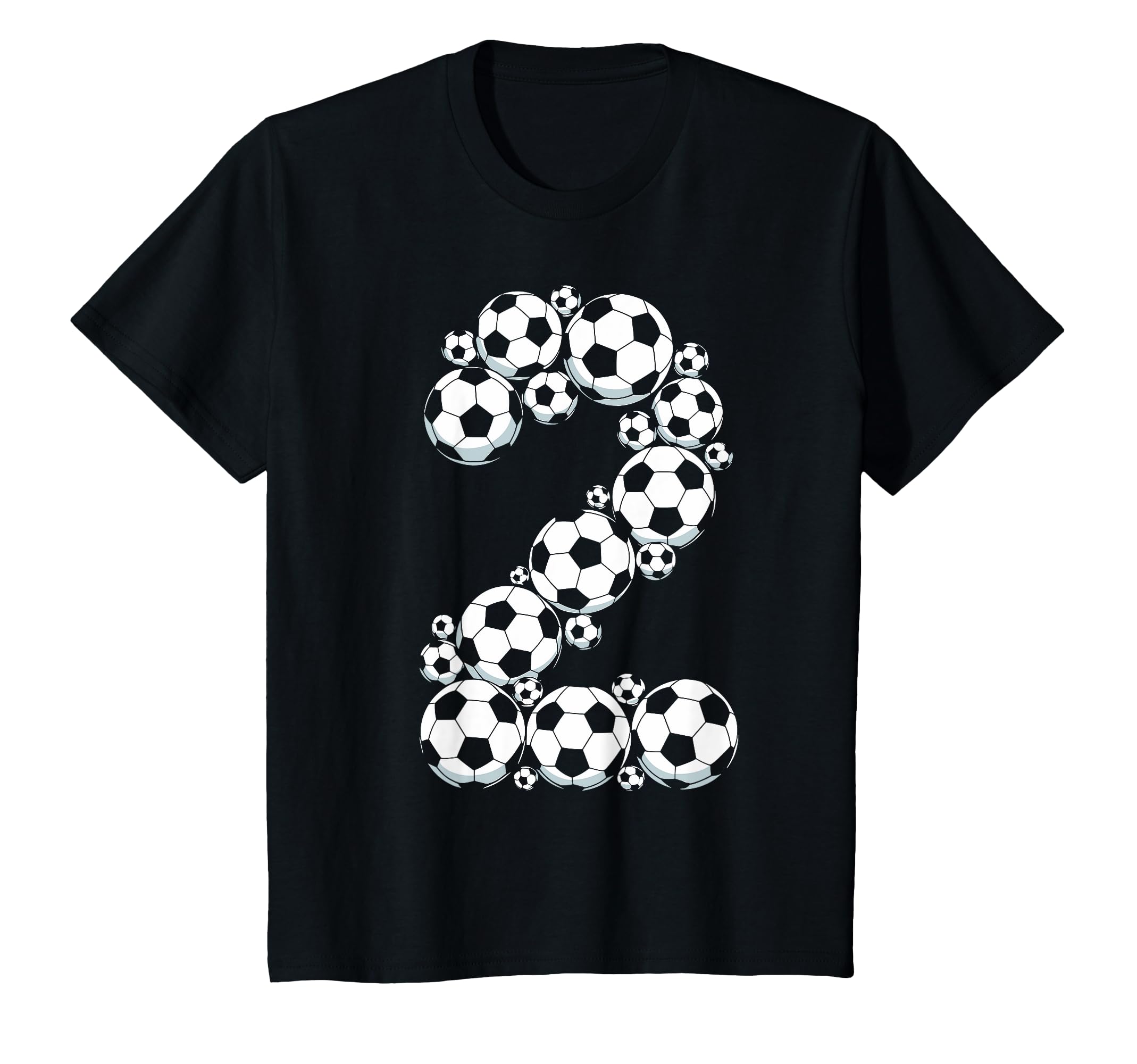 2 Year Old Soccer Birthday Funny 2Nd T-Shirt - Unique Graphic Men Women - T-Shirt, Sweatshirt, Hoodie
