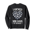 100 Days School Soccer Heart Love Sweatshirt - Novelty Apparel Men Women - T-Shirt, Sweatshirt, Hoodie