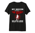 Mens My Soccer Strategy Is Secret T-Shirt - Unique Graphic for Adults - T-Shirt, Sweatshirt, Hoodie