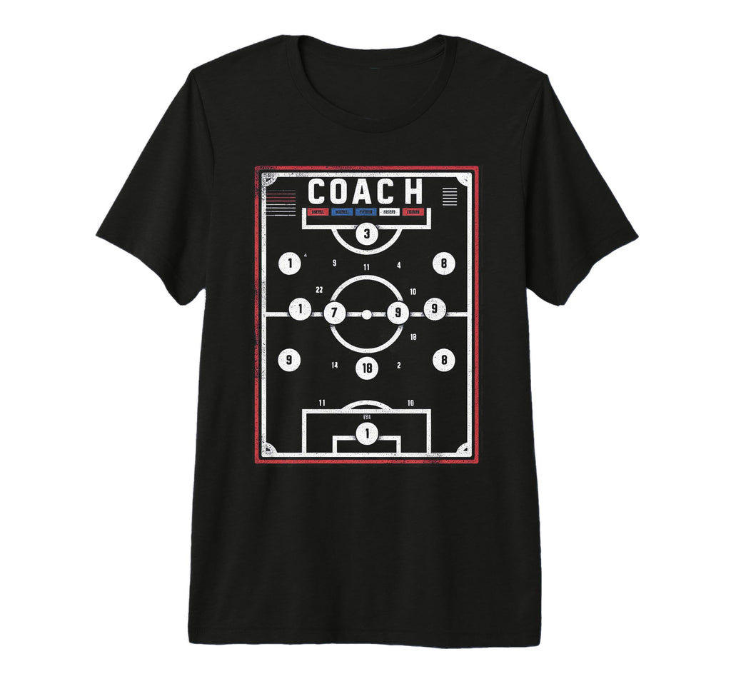 Soccer Coach Training Coaching Football T-Shirt - Unique Graphic Men Women - T-Shirt, Sweatshirt, Hoodie