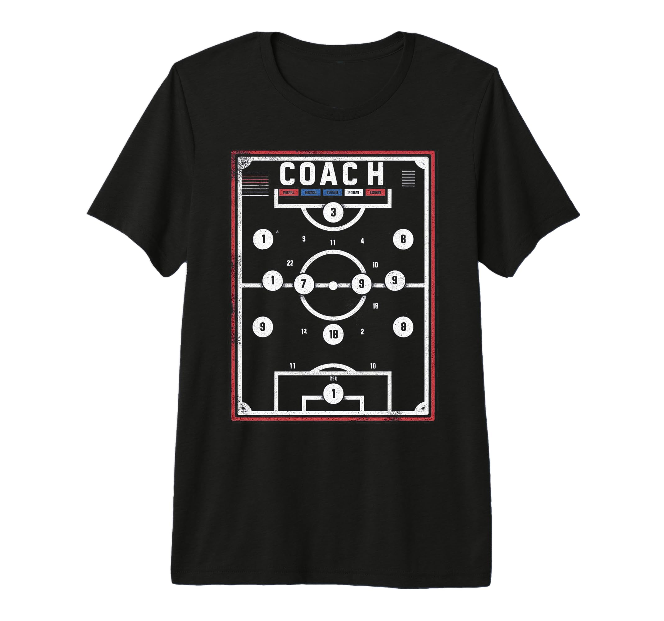 Soccer Coach Training Coaching Football T-Shirt - Unique Graphic Men Women - T-Shirt, Sweatshirt, Hoodie