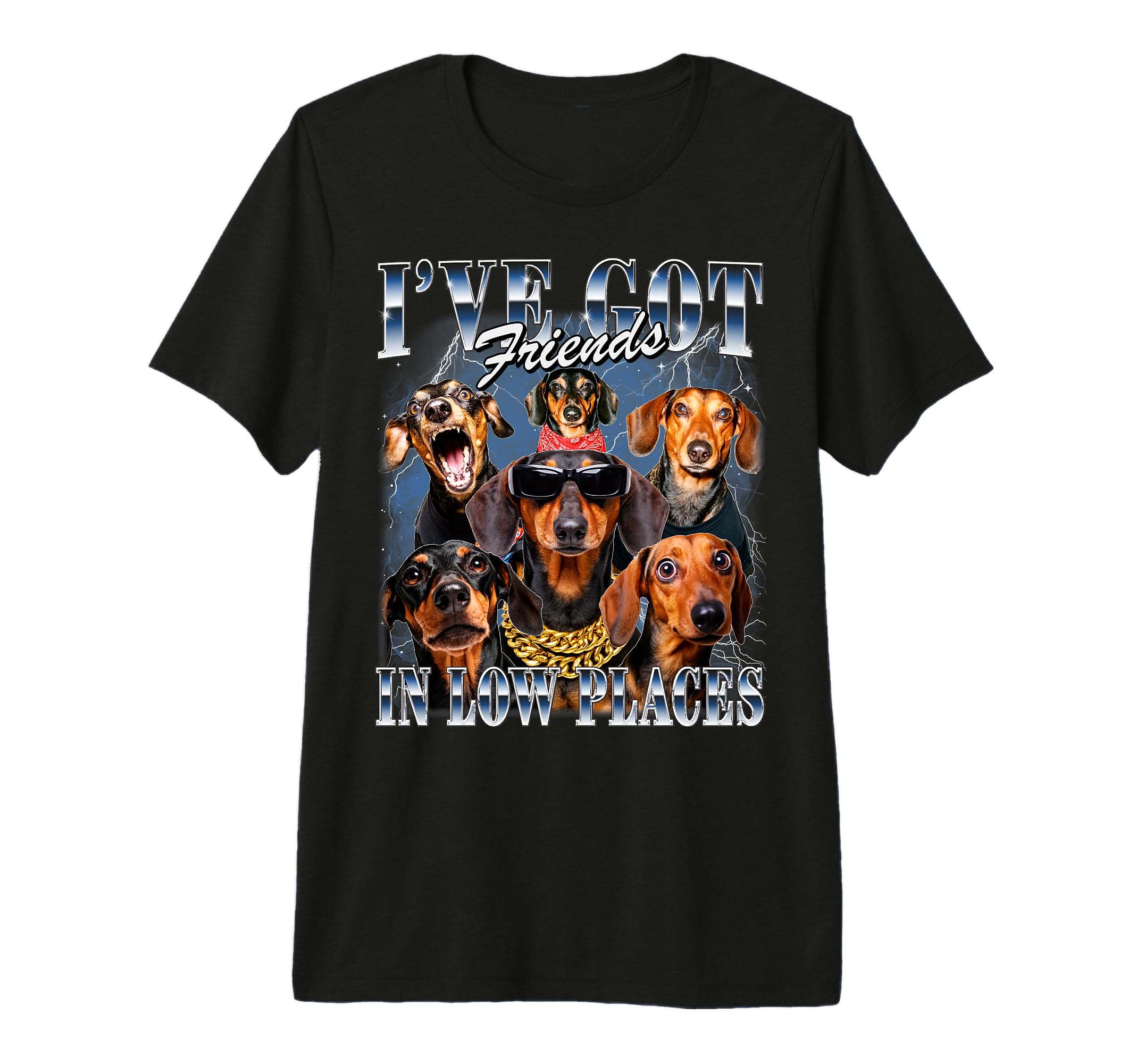 Dachshund 90S Wiener Mom Dad Doxie Dog T-Shirt - Unique Graphic Men Women - T-Shirt, Sweatshirt, Hoodie