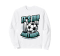 10Th Birthday Soccer Birthday Sweatshirt - Minimalist Print Men Women - T-Shirt, Sweatshirt, Hoodie