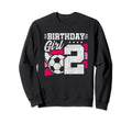 2 Year Old Soccer Birthday 2Nd Sweatshirt - Novelty Apparel for Adults - T-Shirt, Sweatshirt, Hoodie