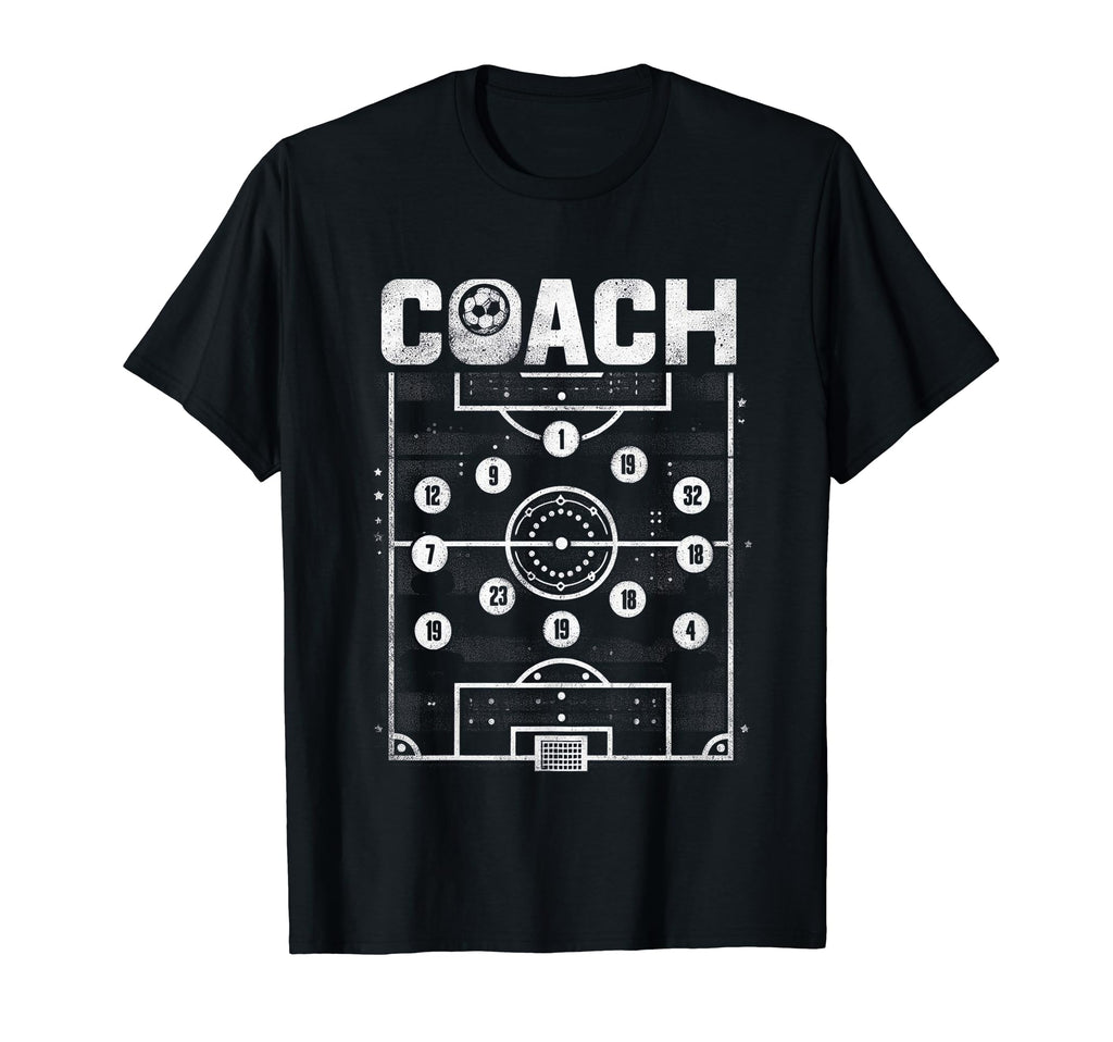 Soccer Coach Training Coaching Football T-Shirt - Graphic Print Men Women - T-Shirt, Sweatshirt, Hoodie