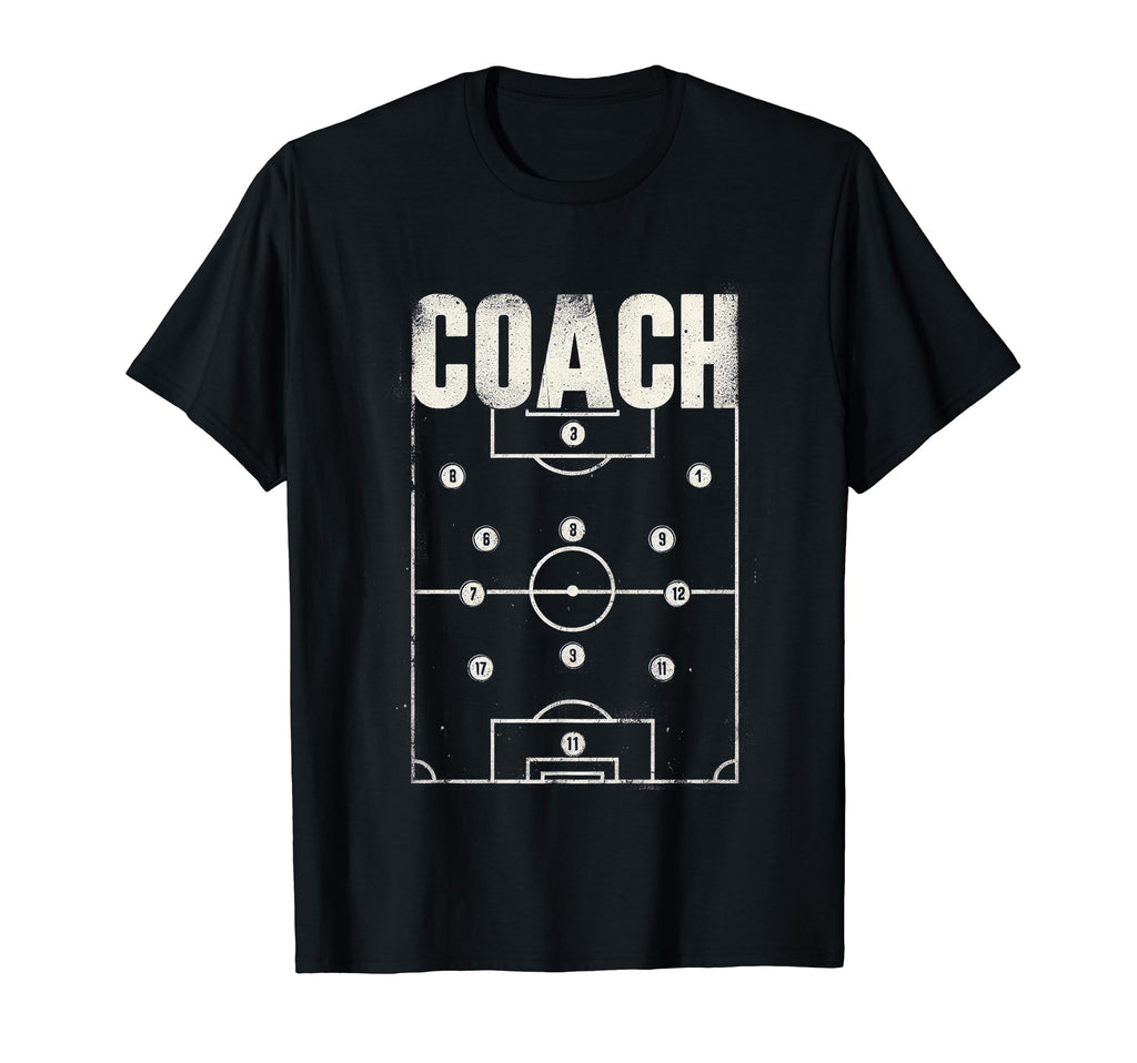 Soccer Coach Training Coaching T-Shirt - Aesthetic Graphic Men Women - T-Shirt, Sweatshirt, Hoodie