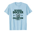 100 Days School Soccer Champion Mode T-Shirt - Minimalist Print Unisex - T-Shirt, Sweatshirt, Hoodie