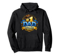 1 Dad Fathers Day 2026 Badge Hat Hoodie - Fun Novelty Design Men Women - T-Shirt, Sweatshirt, Hoodie