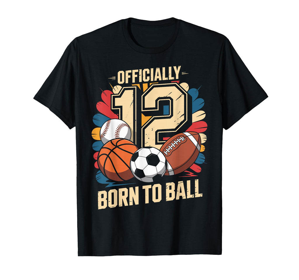 12 Birthday 12 Year Old 12Th T-Shirt - Aesthetic Graphic for Adults - T-Shirt, Sweatshirt, Hoodie