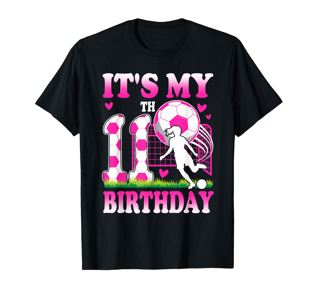 11 Year Old Birthday Soccer Themed T-Shirt - Trendy Graphic for Adults - T-Shirt, Sweatshirt, Hoodie