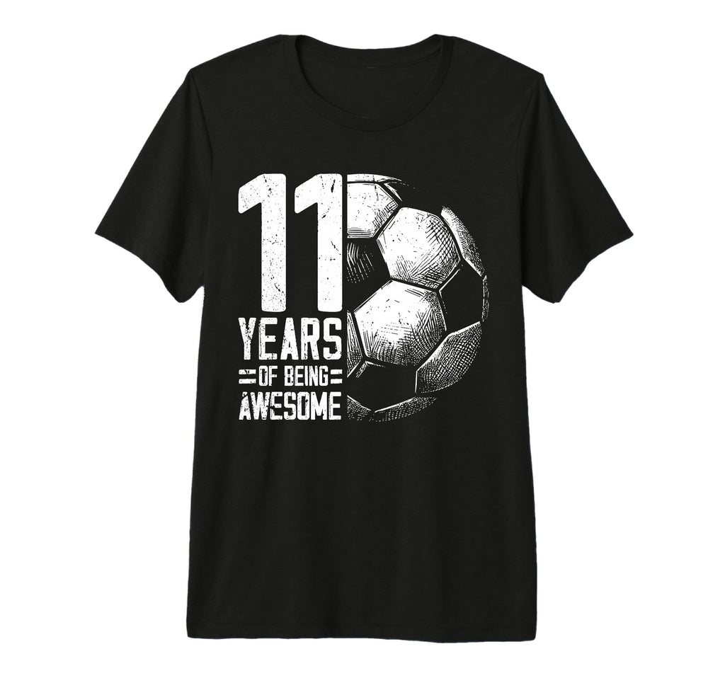 11Th Birthday Soccer Player Football T-Shirt - Trendy Graphic for Adults - T-Shirt, Sweatshirt, Hoodie