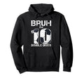 10Th Birthday Soccer Bruh Im Double Hoodie - Custom Art Print for Adults - T-Shirt, Sweatshirt, Hoodie