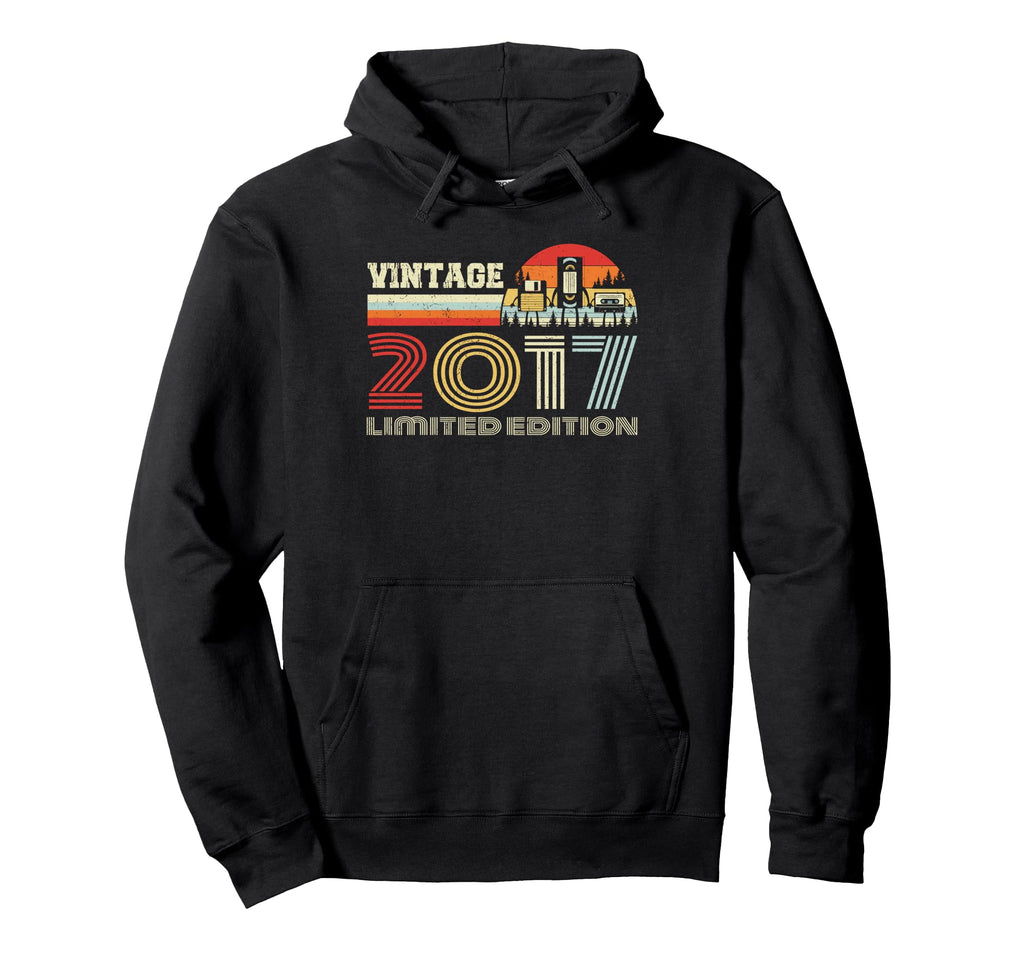 2017 Birthday 2017 Cassette Tape Hoodie - Graphic Print for Adults - T-Shirt, Sweatshirt, Hoodie