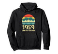 1959 Birthday Shirts Funny 1959 Hoodie - Streetwear Style for Adults - T-Shirt, Sweatshirt, Hoodie
