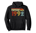 1992 34 Years Old And 34Th Birthday Hoodie - Fun Novelty Design Men Women - T-Shirt, Sweatshirt, Hoodie