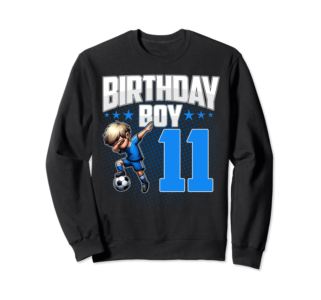11Th Birthday Soccer Dabbing 11 Sweatshirt - Casual Everyday Wear Unisex - T-Shirt, Sweatshirt, Hoodie