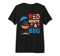 Patriotic Red White And Bbq T-Shirt - Casual Everyday Wear for Adults - T-Shirt, Sweatshirt, Hoodie