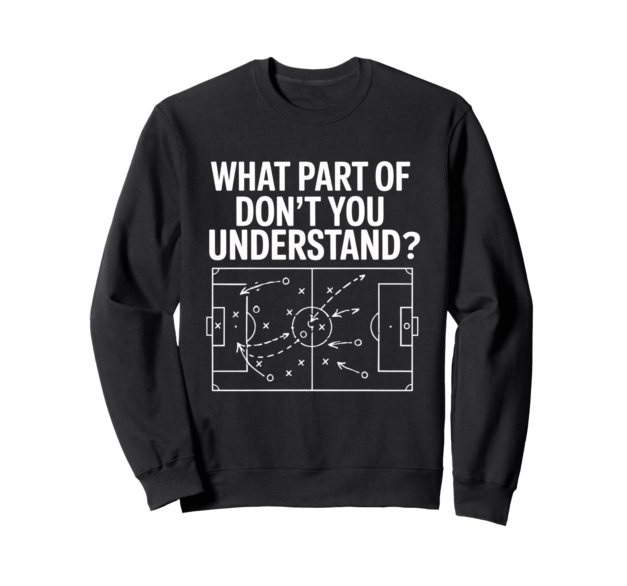 What Part Soccer Football Dont Sweatshirt - Fun Novelty Design Men Women - T-Shirt, Sweatshirt, Hoodie
