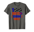 100 Days Scoring Goals Soccer Coach T-Shirt - Streetwear Style for Adults - T-Shirt, Sweatshirt, Hoodie