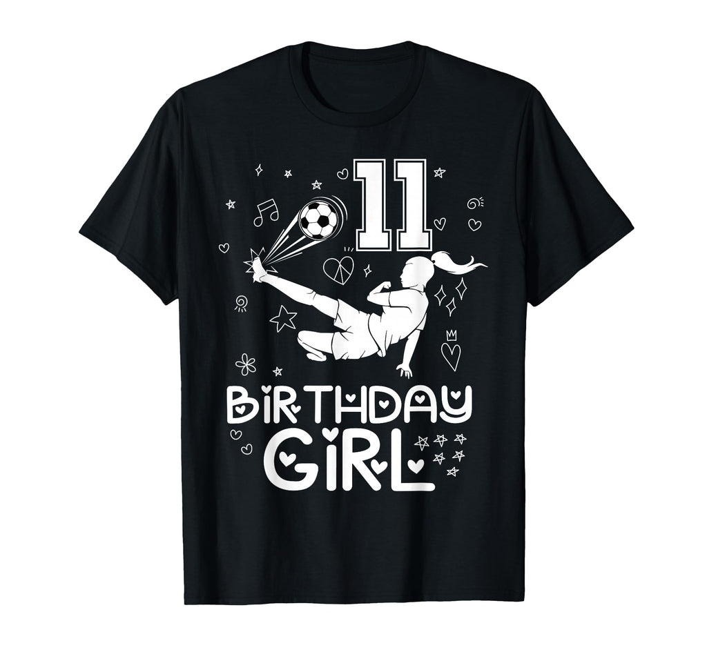 11 Years Old Birthday Soccer Player T-Shirt - Minimalist Print Men Women - T-Shirt, Sweatshirt, Hoodie