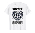 100 Days School Soccer Heart Love T-Shirt - Minimalist Print for Adults - T-Shirt, Sweatshirt, Hoodie