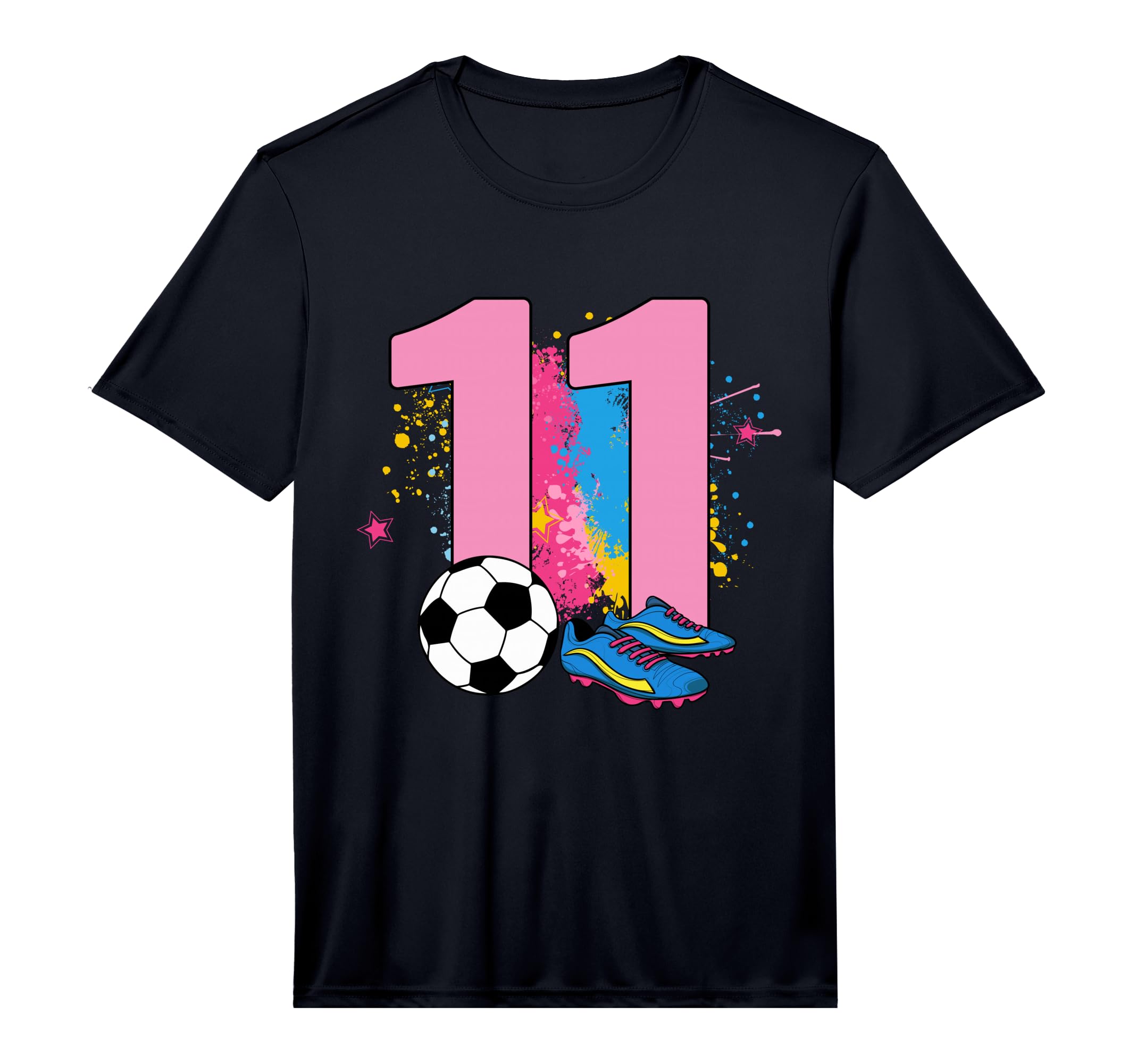 11Th Birthday Soccer Player Football T-Shirt - Novelty Apparel Men Women - T-Shirt, Sweatshirt, Hoodie