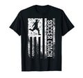 Soccer Coach Distressed American Flag T-Shirt - Graphic Print Men Women - T-Shirt, Sweatshirt, Hoodie