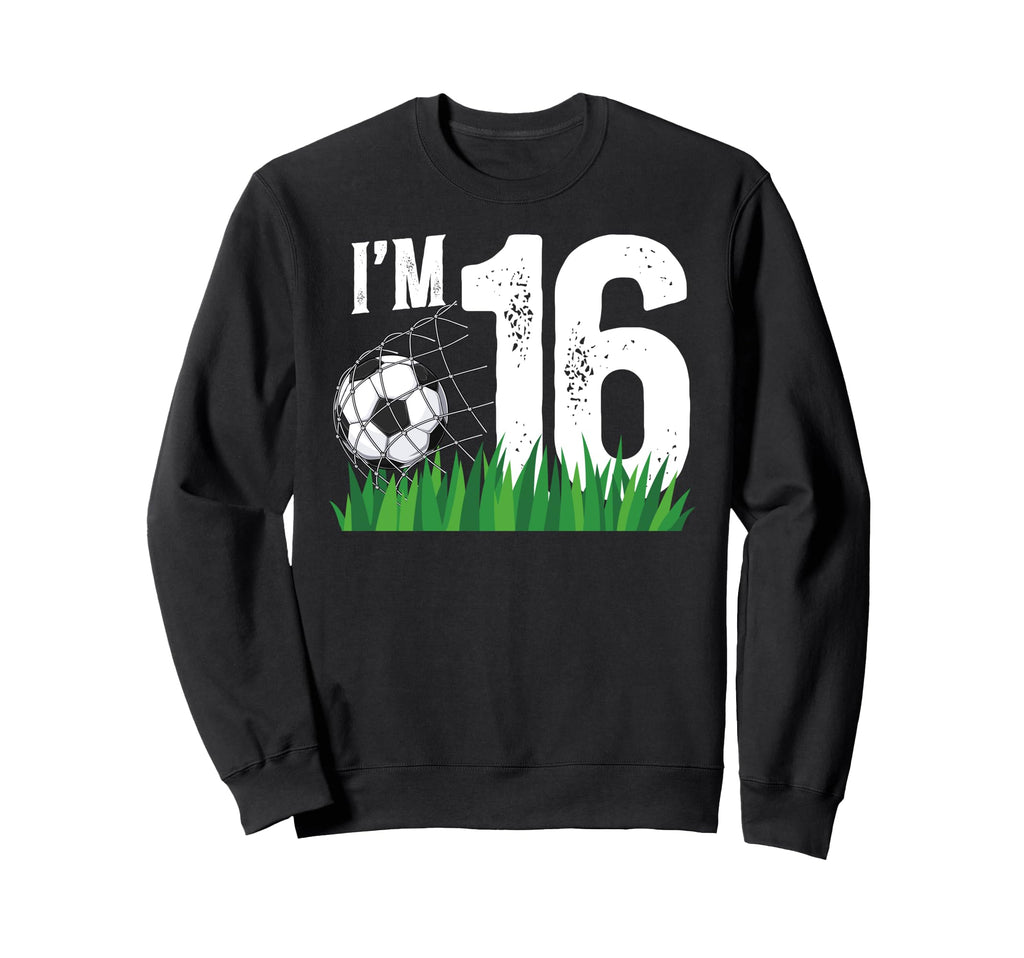 16Th Soccer Birthday Party Sweatshirt - Casual Everyday Wear Men Women - T-Shirt, Sweatshirt, Hoodie