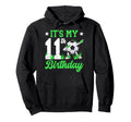 11Th Soccer Birthday Party 11 Year Hoodie - Streetwear Style for Adults - T-Shirt, Sweatshirt, Hoodie