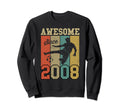 15Th Birthday Shirts Soccer Awesome Sweatshirt - Unique Graphic Unisex - T-Shirt, Sweatshirt, Hoodie