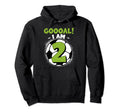 2 Year Old Birthday Soccer Themed 2Ndb Day Hoodie - Unique Graphic Unisex - T-Shirt, Sweatshirt, Hoodie