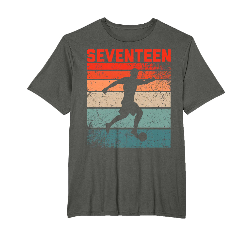 17Th Birthday Soccer 17 Years Old T-Shirt - Graphic Print Men Women - T-Shirt, Sweatshirt, Hoodie