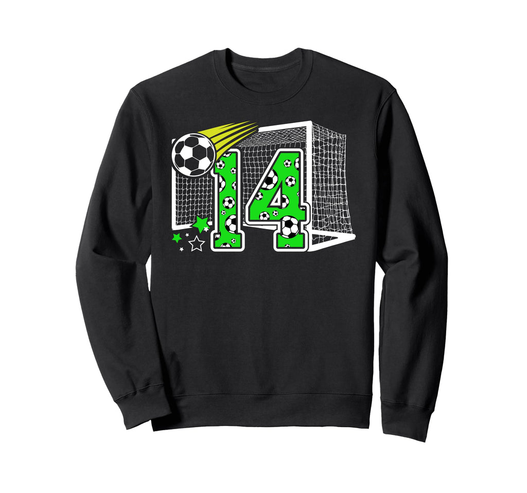 14Th Birthday Soccer 14 Year Sweatshirt - Casual Everyday Wear for Adults - T-Shirt, Sweatshirt, Hoodie