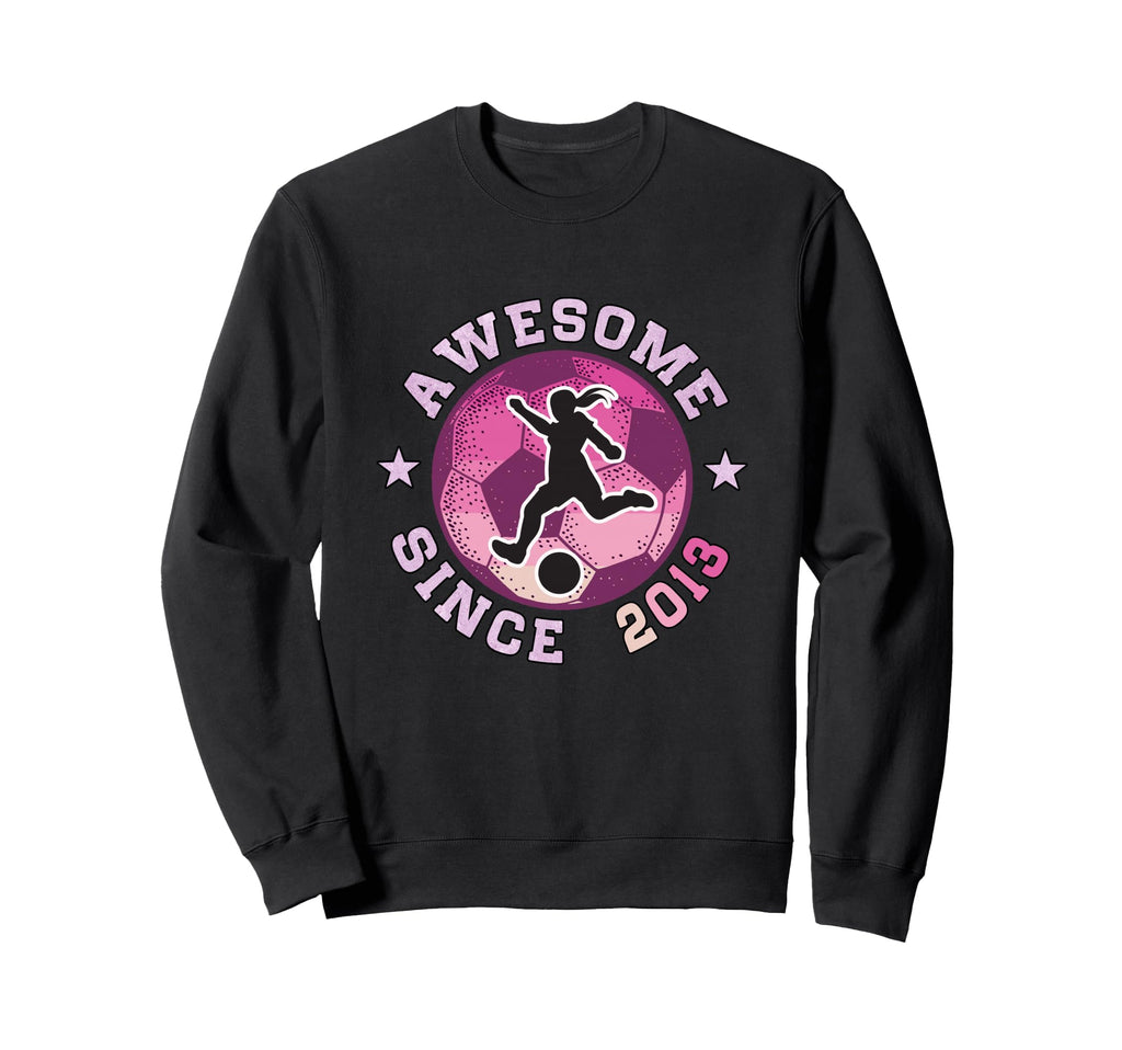 13Th Birthday Soccer Player Awesome Sweatshirt - Graphic Print Unisex - T-Shirt, Sweatshirt, Hoodie