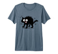 Funny Goofy Silly Black Cat Gift Mom Dad T-Shirt - Unique Graphic Unisex - T-Shirt, Sweatshirt, Hoodie