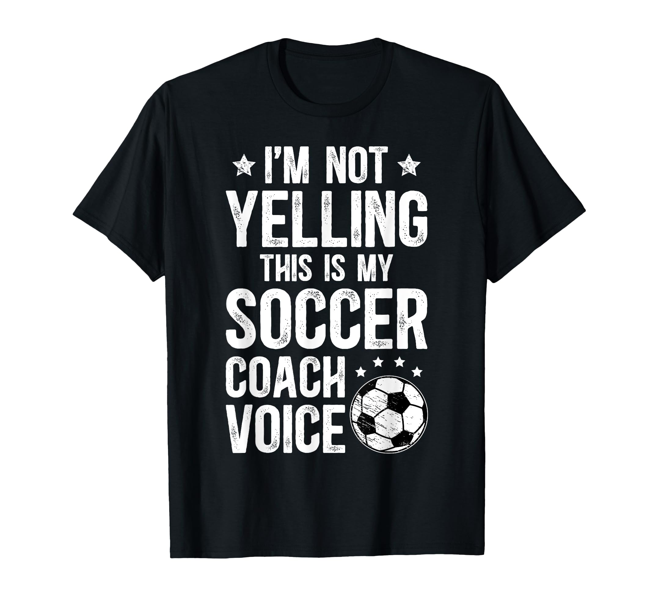 This Is My Soccer Coach Voice Soccer T-Shirt - Unique Graphic for Adults - T-Shirt, Sweatshirt, Hoodie