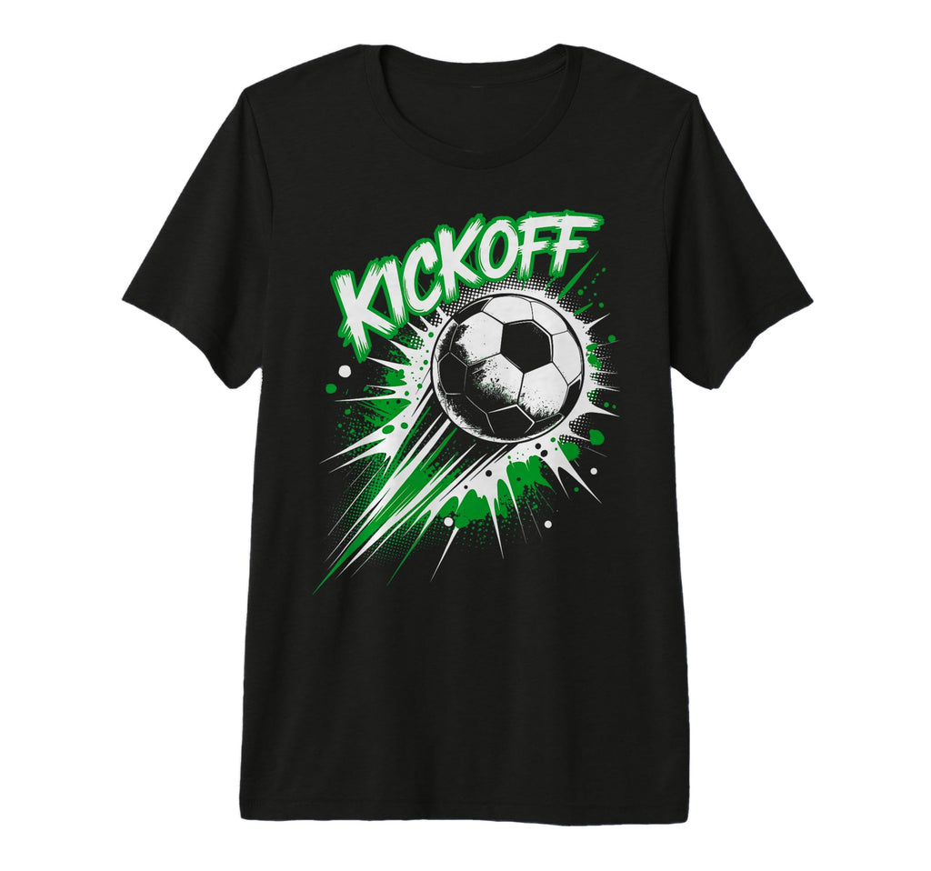 Splash Soccer Football Ball Soccer T-Shirt - Trendy Graphic for Adults - T-Shirt, Sweatshirt, Hoodie