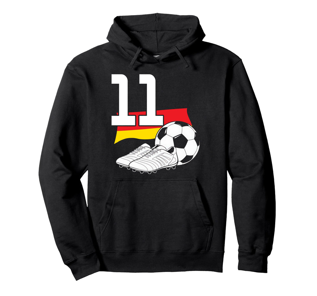 11 Soccer Birthday Gift Soccer Fan Hoodie - Casual Everyday Wear Men Women - T-Shirt, Sweatshirt, Hoodie
