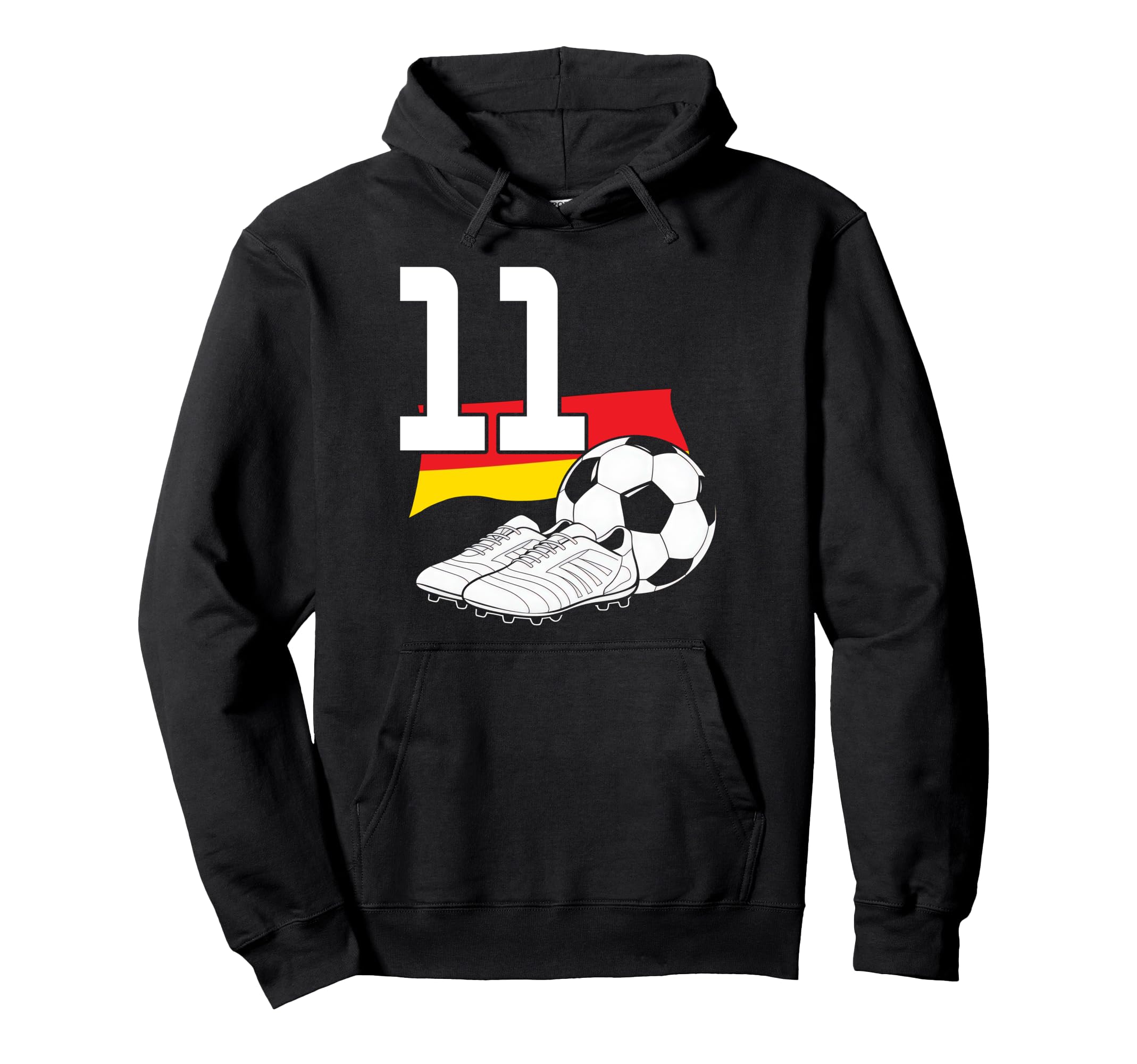 11 Soccer Birthday Gift Soccer Fan Hoodie - Casual Everyday Wear Men Women - T-Shirt, Sweatshirt, Hoodie