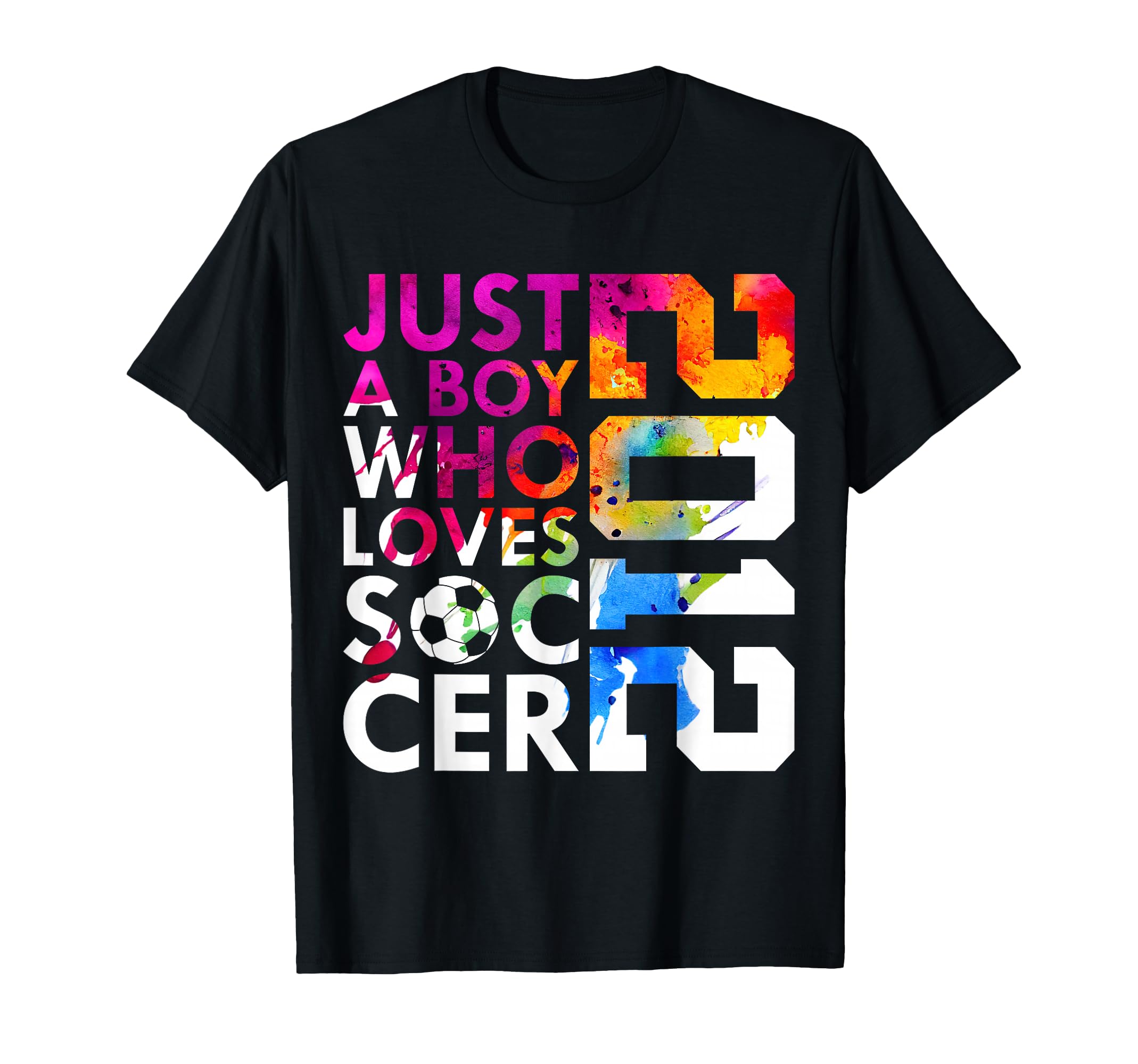 2012 Just Who Loves Soccer 14Th Birthday T-Shirt - Graphic Print Men Women - T-Shirt, Sweatshirt, Hoodie