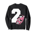 2 Soccer Birthday Gift Soccer Fan Sweatshirt - Unique Graphic for Adults - T-Shirt, Sweatshirt, Hoodie